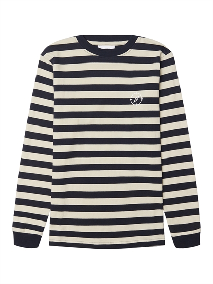 Grunt Langærmede Bluse Collins - Navy